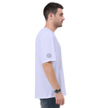 Oversized Standard T-Shirt | Unisex Relaxed Fit | 100% Super Combed Cotton DTG | Soft, Breathable & Durable | Adult | Modern | Self | Identity - left sleeve - Lavender - mockup 5