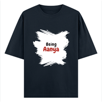 Oversized Classic T-Shirt | Unisex Oversized Fit | 100% Super-Combed Cotton | Pre-Shrunk & Ribbed Neck | Adults | Text-based | Self-love | Birthday