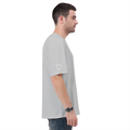 Oversized Classic T-Shirt | Unisex Oversized Fit | 100% Super-Combed Cotton | Pre-Shrunk & Ribbed Neck | Adults | Text-based | Self-love | Birthday - left sleeve - Grey Melange - mockup 5