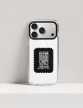 Hard Clear Case | iPhone | TPU Sides & PC Back | Detachable Camera Protector, Scratch-Proof | Unisex | Typographic | Determination | Everyday - front_17 Pro Max - 17 Pro Max - mockup 3