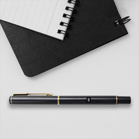 Personalised Metal Pens | Classic, Twist, Click | Laser Engraved | Smooth Ink Flow, Durable Grip | Unisex | Typographic | Determination | Everyday