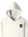 Pullover Hoodie (Dtf) | Hoodies & Jackets | DTF, DTG | Him, Her, Unisex | Typographic | Determination | Everyday | Confident - left pocket - Off White - mockup 3