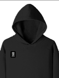 Pullover Hoodie (Dtf) | Hoodies & Jackets | DTF, DTG | Him, Her, Unisex | Typographic | Determination | Everyday | Confident - right pocket - Black - mockup 4