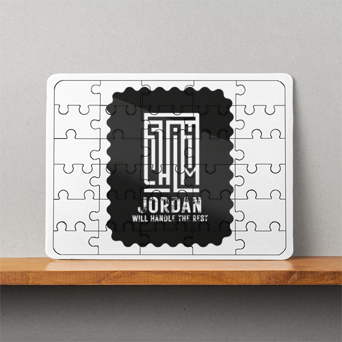 MDF Wooden Puzzles | 6x8 Inch | 30 Pieces | Durable MDF | Glossy Finish | Sublimation Print | Lightweight | Waterproof - MDF Wooden Puzzles - front - White - mockup 1