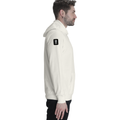 Pullover Hoodie | Unisex Regular Fit | Cotton Blend | Embroidery Ready | All Ages | Typographic | Determination | Everyday | Confident - right sleeve - Off White - mockup 6