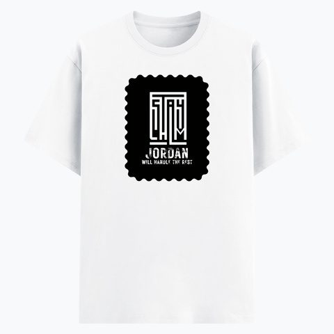 Cotton Stretch T-Shirt (Dtg) | T-Shirts | Him, Her, Unisex | Typographic | Determination | Everyday | Confident - front - White - mockup 1