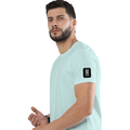 Cotton Stretch T-Shirt (Dtg) | T-Shirts | Him, Her, Unisex | Typographic | Determination | Everyday | Confident - left sleeve - Mint - mockup 5