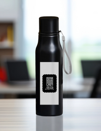 Steel Water Bottle | 750ml Unisex | 304 Stainless Steel Laser Engraved | Leak-Proof, BPA-Free, Eco-Friendly | Typographic | Determination | Everyday