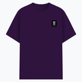 Basic T-Shirt | Unisex XS-2XL | Poly-Cotton Blend | Soft Finish & Durable | Everyday Wear | Typographic | Determination | Everyday | Confident - left pocket - Purple - mockup 3