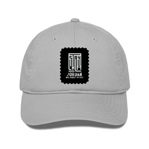 Classic Trucker Cap | Unisex | DTG Print | Breathable Mesh Back | Adjustable Snapback | Typographic | Determination | Everyday | Confident - front - Grey - mockup 1
