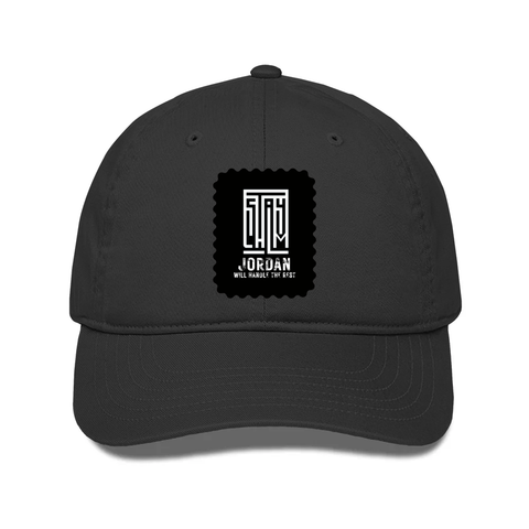 Classic Trucker Cap | Universal Fit | 100% Cotton Front | Mesh Back | Adjustable Snapback | Breathable | Unisex Adult | Typographic | Determination - front - Black - mockup 1