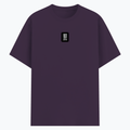 Basic T-Shirt | Unisex Fit, XS-2XL | Poly-Cotton Blend | Soft, Durable Everyday Wear | Unisex | Typographic | Determination | Everyday | Confident - front - Purple melange - mockup 1
