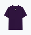 Basic T-Shirt | Unisex Fit, XS-2XL | Poly-Cotton Blend | Soft, Durable Everyday Wear | Unisex | Typographic | Determination | Everyday | Confident - back - Purple - mockup 2