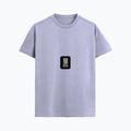 Supima T-Shirt | Unisex Regular Fit, All Ages | 100% Supima Cotton, DTG Printed | Pre-shrunk, Bio-washed, Soft Feel | Unisex | Typographic - front - Lavender - mockup 1