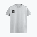 Supima T-Shirt | Unisex Regular Fit, All Ages | 100% Supima Cotton, DTG Printed | Pre-shrunk, Bio-washed, Soft Feel | Unisex | Typographic - right pocket - White - mockup 4