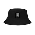 Classic Bucket Hat | Unisex Adult | Heavy Cotton Embroidery | Sun Protection & Comfort | Men & Women | Typographic | Determination | Everyday - front - Black - mockup 1