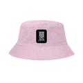 Classic Bucket Hat | Unisex Adult | Heavy Cotton Embroidery | Sun Protection & Comfort | Men & Women | Typographic | Determination | Everyday - front - Light Baby Pink - mockup 1