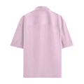 Oversized Shirt | Unisex Relaxed Fit | 100% Premium Cotton DTG | Half Sleeves & Straight Hem | Typographic | Determination | Everyday | Confident - back - Light Baby Pink - mockup 1