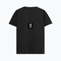 Supima T-Shirt | Unisex Regular Fit | 100% Supima Cotton | Embroidery | Pre-Shrunk, Soft Feel | Adults | Typographic | Determination | Everyday - back - Black - mockup 2