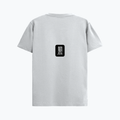 Supima T-Shirt | Unisex Regular Fit | 100% Supima Cotton | Embroidery | Pre-Shrunk, Soft Feel | Adults | Typographic | Determination | Everyday - back - White - mockup 2