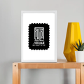 Framed Poster | Multiple Sizes | 300 GSM Art Paper | Laminated, Fade-Proof, 1-inch Frame | Unisex Home Decor | Typographic | Determination | Everyday - front_A4 Frame Poster - A4 Frame Poster - mockup 13
