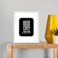 Framed Poster | Multiple Sizes | 300 GSM Art Paper | Laminated, Fade-Proof, 1-inch Frame | Unisex Home Decor | Typographic | Determination | Everyday - front_8x10In - 8x10In - mockup 2