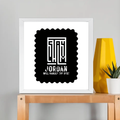 Framed Poster | Multiple Sizes | 300 GSM Art Paper | Laminated, Fade-Proof, 1-inch Frame | Unisex Home Decor | Typographic | Determination | Everyday - front_12x12In - 12x12In - mockup 5