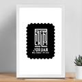 Framed Poster | Multiple Sizes | 300 GSM Art Paper | Laminated, Fade-Proof, 1-inch Frame | Unisex Home Decor | Typographic | Determination | Everyday - front_12x18In - 12x18In - mockup 7
