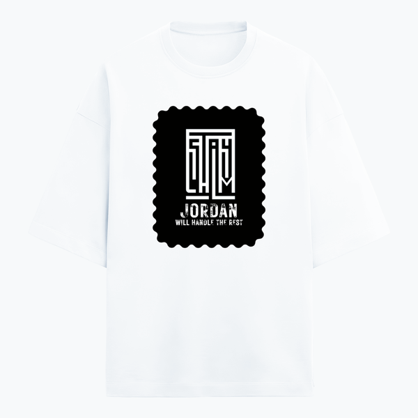 Terry Oversized Tee | Unisex | 260 GSM Terry Cotton Blend | DTG Printed | Ultra-Soft & Breathable | Typographic | Determination | Everyday | Confident