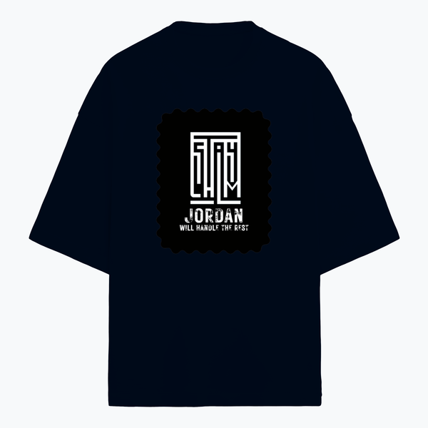 Terry Oversized Tee | Oversized Fit | 260 GSM Terry Cotton Blend | DTF Print Ready | Breathable, Durable, Soft | Unisex Adult | Typographic