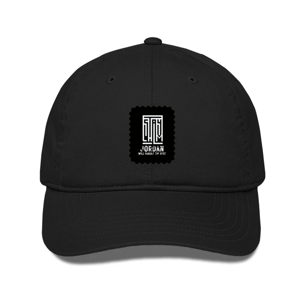 Classic Baseball Cap | Universal Fit | 280 GSM Drill Cotton | DTG Print | Sun Protection | Unisex Adults | Typographic | Determination | Everyday