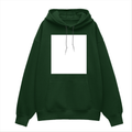 Oversized Hoodie | Relaxed Fit, Drop-Shoulder | 400 GSM Fabric | Warm, Durable | Unisex | Typographic | Determination | Everyday | Confident - front - Bottle Green - mockup 1