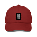 Classic Baseball Cap | Universal Fit | Drill Cotton | Sun Protection, Breathable | Unisex | Typographic | Determination | Everyday | Confident - front - Red - mockup 1