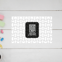 Jigsaw Puzzle | 120 Pieces A4 Size | Recycled Paper Semi-Gloss Finish | Engaging Entertainment Brain Booster | Unisex All Ages | Typographic
