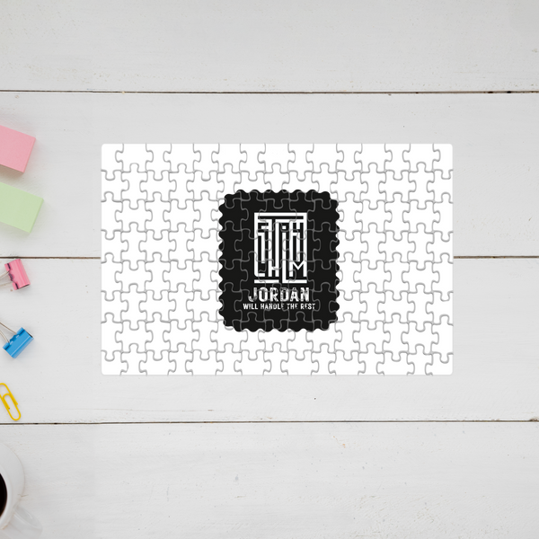 Jigsaw Puzzle | 120 Pieces A4 Size | Recycled Paper Semi-Gloss Finish | Engaging Entertainment Brain Booster | Unisex All Ages | Typographic