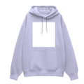 Oversized Hoodie | Relaxed Fit Drop Shoulder Unisex | 400 GSM Cotton Blend Embroidery | Pre-Shrunk Bio Washed | Adult | Typographic | Determination - front - Lavender - mockup 1