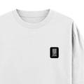 Oversized Standard T-Shirt | Unisex Relaxed Fit | 100% Super Combed Cotton DTG | Soft, Breathable & Durable | Adult | Typographic | Determination - right pocket - White - mockup 4