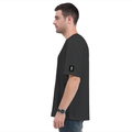 Oversized Standard T-Shirt | Unisex Oversized Fit | 180 GSM 100% Super Combed Cotton | DTF Print | Soft & Durable | Typographic | Determination - right sleeve - Black - mockup 6