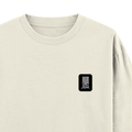 Oversized Classic T-Shirt | Unisex Oversized Fit | 100% Super-Combed Cotton | Pre-Shrunk & Ribbed Neck | Adults | Typographic | Determination - right pocket - Off White - mockup 4