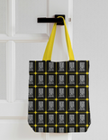 AOP Tote Bag Non-Zipper | Standard Size | Premium Canvas | Reusable & Versatile | Unisex Adults | Typographic | Determination | Everyday | Confident - front_2 - mockup 2