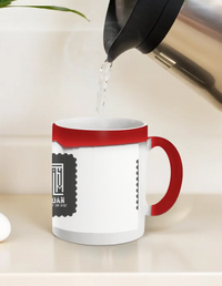 Magic Coffee Mug | 11 oz | Ceramic | Heat-Activated Design Reveal | Unisex | Typographic | Determination | Everyday | Confident