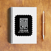 NotePad | A5 Size | Digital Print | 120 Pages | Unisex | Typographic | Determination | Everyday | Confident