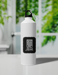 Sipper Bottle | 750 ml | Aluminum | Fade Proof Sublimation Print | Clip Cap | Unisex | Typographic | Determination | Everyday | Confident