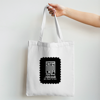 Tote Bag Non Zipper | Large Capacity Unisex | 300 GSM Fabric Printing & Embroidery | Reinforced Handles & Inner Pocket | Adult | Typographic