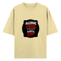 Oversized Standard T-Shirt | Unisex Relaxed Fit | 100% Super Combed Cotton DTG | Soft, Breathable & Durable | Adult | Grunge | Attitude | Everyday - front - Beige - mockup 1