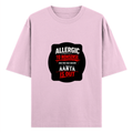 Oversized Standard T-Shirt | Unisex Relaxed Fit | 100% Super Combed Cotton DTG | Soft, Breathable & Durable | Adult | Grunge | Attitude | Everyday - front - Light Baby Pink - mockup 1
