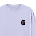 Oversized Standard T-Shirt | Unisex Relaxed Fit | 100% Super Combed Cotton DTG | Soft, Breathable & Durable | Adult | Grunge | Attitude | Everyday - right pocket - Lavender - mockup 4