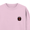 Oversized Standard T-Shirt | Unisex Relaxed Fit | 100% Super Combed Cotton DTG | Soft, Breathable & Durable | Adult | Grunge | Attitude | Everyday - right pocket - Light Baby Pink - mockup 4