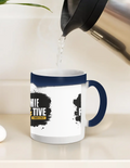 Magic Coffee Mug | 11 oz | Ceramic | Heat-Activated Design Reveal | Unisex | Grunge | Positivity | Motivation | Birthday | Uplifting | Uplifting - front_11oz Royal Blue - 11oz Royal Blue - mockup 3
