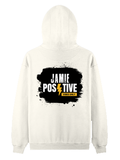 Pullover Hoodie | Unisex Regular Fit | Tri-Layer Cotton Blend | DTG Print Ready | Adults | Grunge | Positivity | Motivation | Birthday | Uplifting - back - Off White - mockup 2